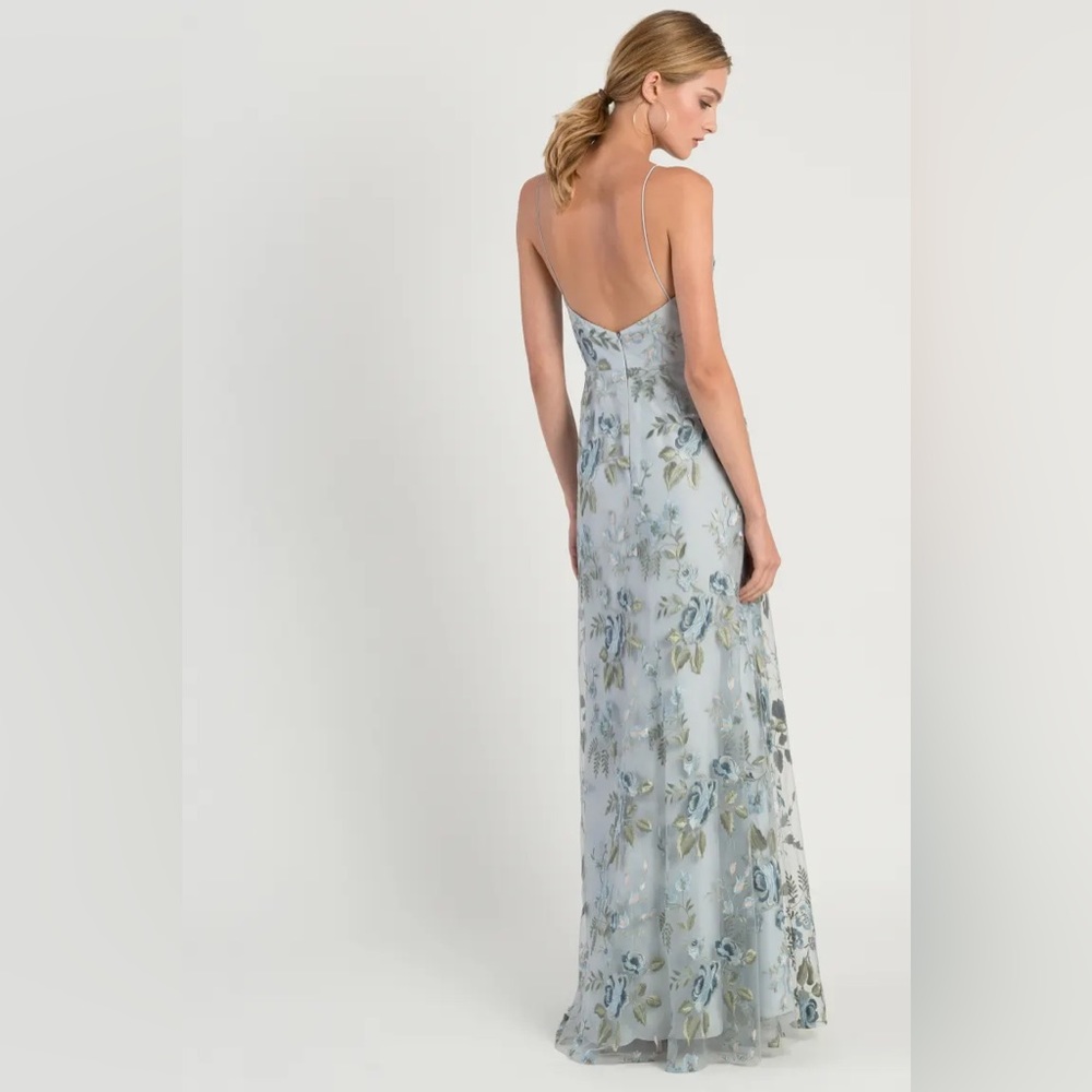 Enchanted Floral embroidered tulle dress